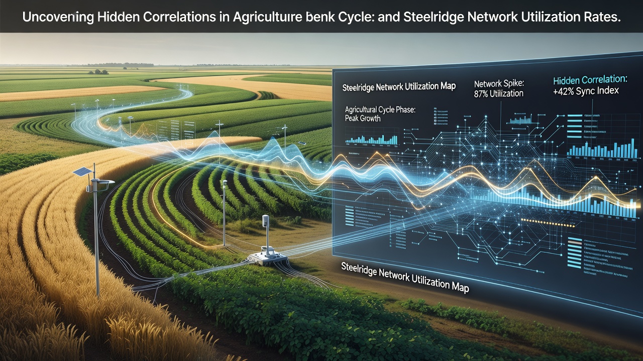 Uncovering Hidden Correlations Between Agricultural Cycles and Steelridge Network Utilization Rates